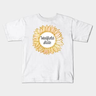 Westfield State University Sunflower Kids T-Shirt